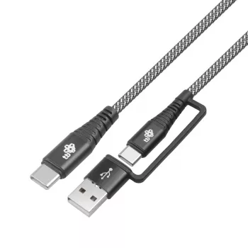 USB A į USB C laidas TB AKTBXKUCTOA120B 1,2 m, juodas