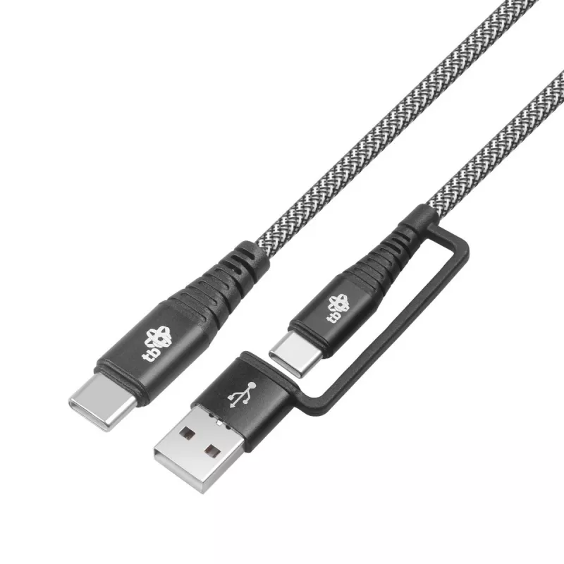 USB A į USB C laidas TB AKTBXKUCTOA120B 1,2 m, juodas