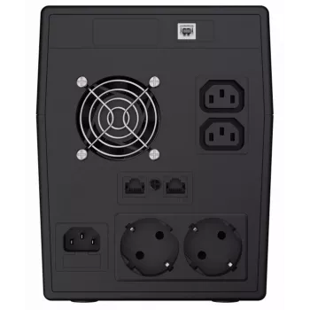 Nepertraukiamo maitinimo šaltinis Green Cell UPS09 — Line-Interactive 3 kVA / 1400 W, 230 V, LCD, Bokštas, 5x F tipo lizdai