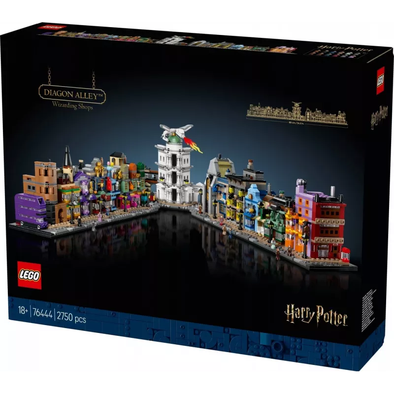 LEGO HARRY POTTER 76444 Burtų gatvės burtininkų parduotuvės