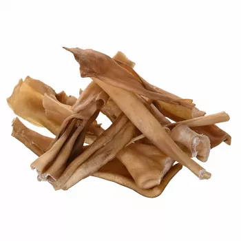 Šunų skanėstai PETITTO džiovinta jautienos oda, 1 kg pakuotė