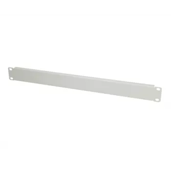 Užpildymo panelė Extralink Front Blank Panel 1U 19 colių pilka, plieninis korpusas