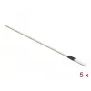 Atsarginė dalis tinklo įrangai DELOCK 86781, balta, 150 mm, montavimui į stelažą