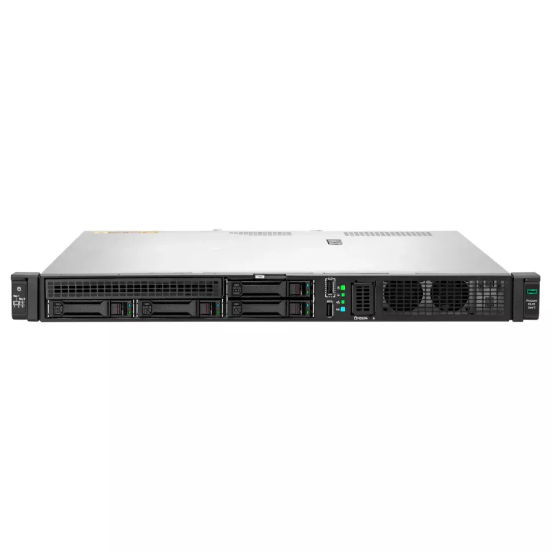 HPE ProLiant DL20 Gen11 serveris, montuojamas į stelažą, 1U, 1 procesorius, Intel Xeon 6333P / 3,1 GHz, 32 GB RAM, SATA, karštai keičiami 2,5 colio diskų lizdai (P85574-425)