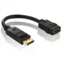 Purelink PureInstall PI155 vaizdo / garso adapteris DisplayPort (M) – HDMI (M) 10 cm, ekranuotas, juodas