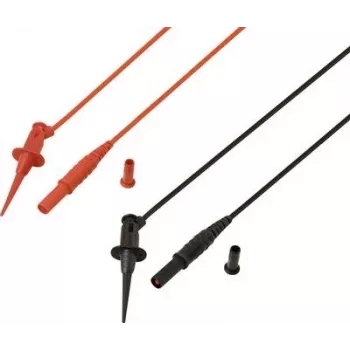 Voltcraft MSL-525 matavimo zondai 4 mm saugos kištukas 1,2 m raudonas juodas 1 pora (VC-17182165)