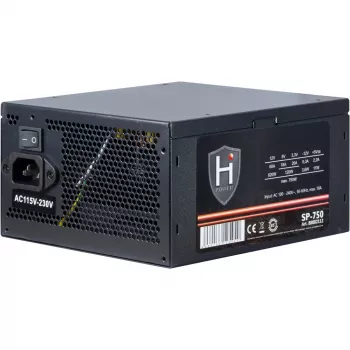 Inter-tech 88882112 750W ATX maitinimo blokas, juodas