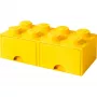 LEGO Drawer Brick 8 – geltonas (modelis 40061732) laikymo stalčius kaladėlėms ir smulkioms detalėms
