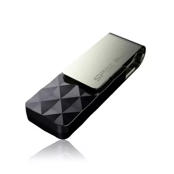 “Silicon Power Blaze B30” USB atmintukas 64 GB USB Type-A 3.0 (3.1 Gen 1) juodas