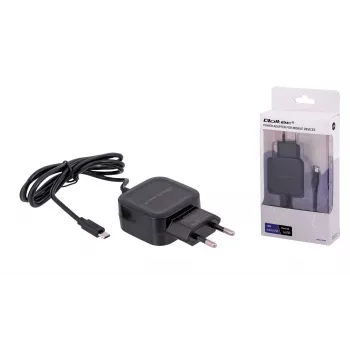 Qoltec 50189 Įkroviklis vidaus naudojimui, 17 W, USB 2.0, 1 m