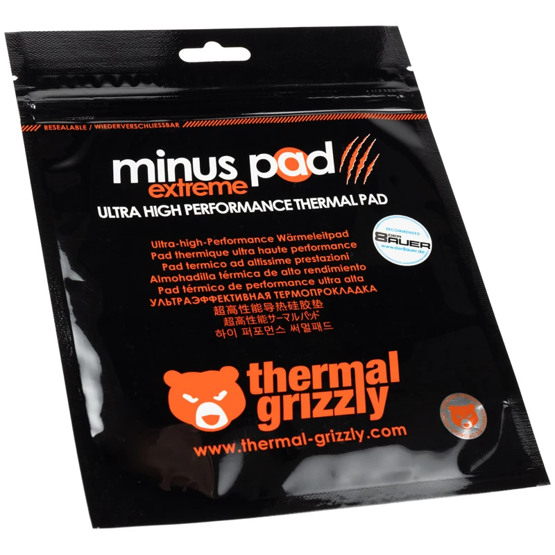 Termo tarpinė Thermal Grizzly TG-MPE-120-20-15 tankis 3,38 g/cm³ rožinė 20x120x1,5 mm