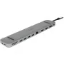 ALLNET PSUC2501 USB-C stotelė su 6 prievadais, 4K, 100W PD