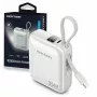 Powerbank Vention FHEN0 Li-polimerinis 10000 mAh 35 W USB-C 1 prievadas Baltas