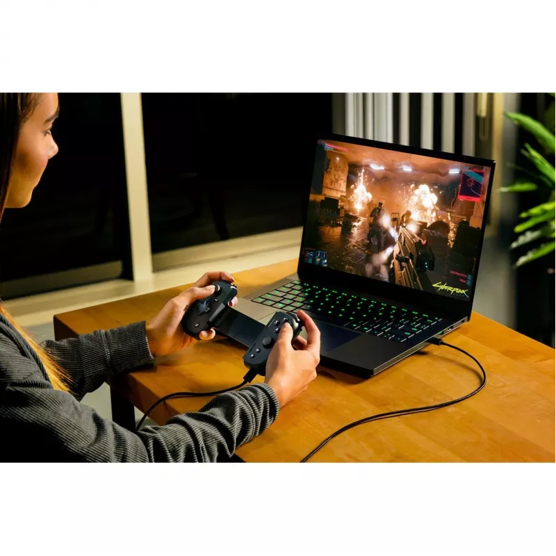 Žaidimų pultas Razer KISHI V2 juodas USB Android PC iOS