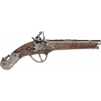 Metalinis piratų pistoletas Gonher model 239863 – metalinis žaislinis pistoletas