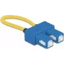Optiminis pluošto kilpos adapteris DeLOCK 86920 SC UPC vienmodis mėlynas
