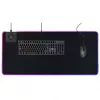 Deltaco GAM-092 - Juodas - Vienspalvis - Neoprenas - USB - Žaidimų pelės kilimėlis