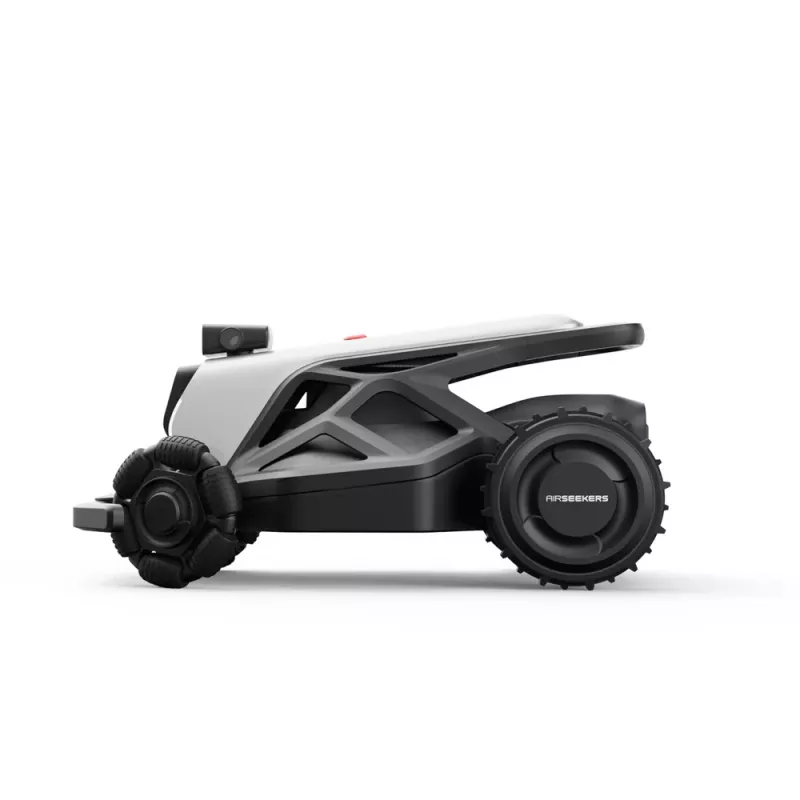 Robotinė vejapjovė AIRSEEKERS LIMITED Tron – 15 Ah akumuliatorius, 3–9 cm pjovimo aukštis, iki 2400 m², IPX6