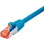 Tecline exertis Connect – jungiamasis kabelis – RJ-45 (M) į RJ-45 (M) – 10 m – SSTP – 6 kategorija – be halogenų – mėlyna (71510B)