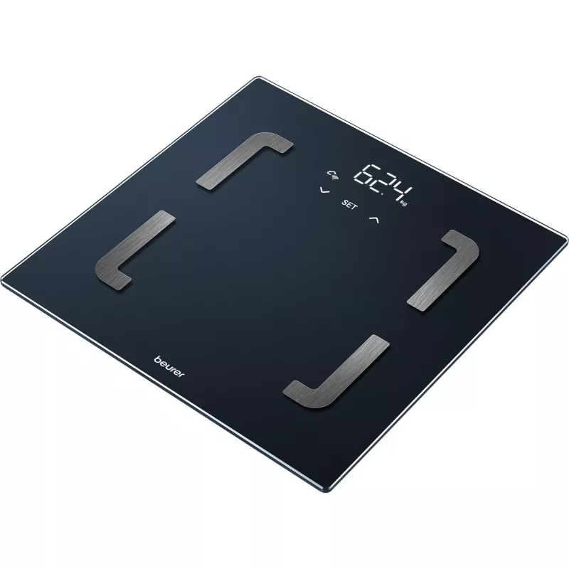 Beurer BF 880 WIFI kūno analizatoriaus svarstyklės, svėrimo riba 180 kg, juodos (76008)