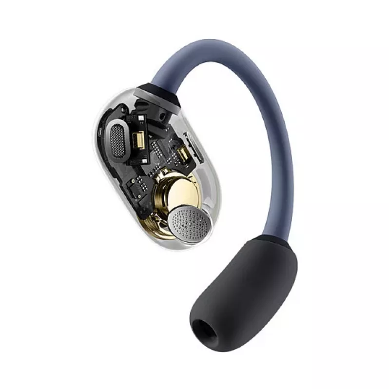 Baseus Eli Sport 1 atviro tipo belaidės ausinės Cosmic Black su USB laidu