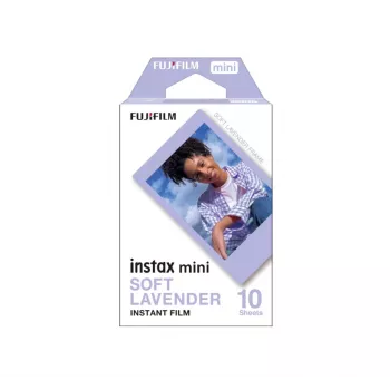 Momentinė plėvelė Fujifilm Instax MINI Soft Lavender 5,4×8,6 cm, 10 lapų