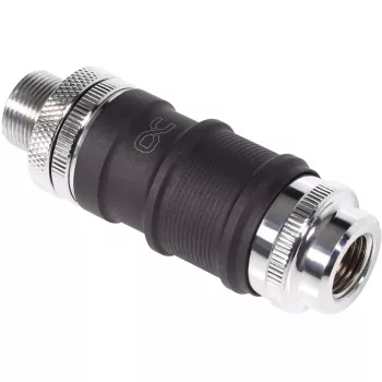 Alphacool Quick Disconnect Set BLH1A IG-IG su Schott jungtimi – greito atjungimo movų pora, skirta G½/G1/4 jungtims