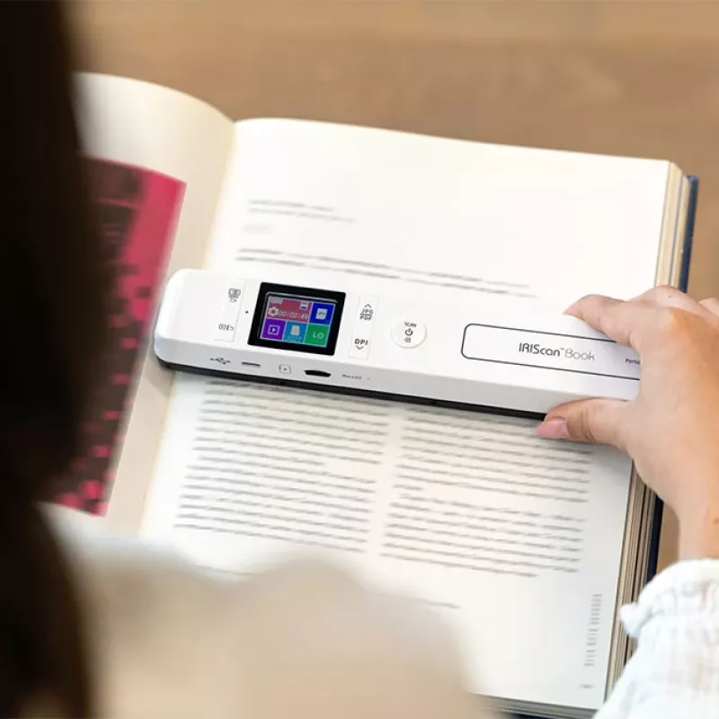 IRIS IRIScan Book 7 Nešiojamas rankinis skaitytuvas