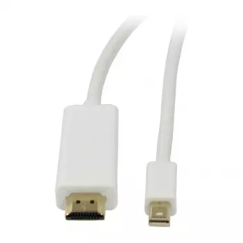 Synergy 21 S215654 Vaizdo kabelis-adapteris 3 m Mini DisplayPort HDMI Baltas (S215654)