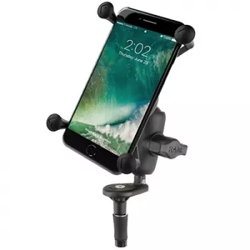 RAM Mounts X-Grip Didelis Telefono Laikiklis su Motociklo Šakės Stovo Pagrindu
