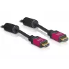 Delock 84334 HDMI laidas, HDMI A kištukas/HDMI A kištukas, 4K 30 Hz, 3 m