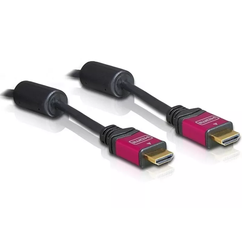 Delock 84334 HDMI laidas, HDMI A kištukas/HDMI A kištukas, 4K 30 Hz, 3 m