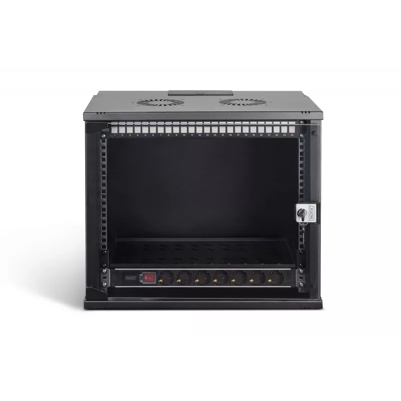 DIGITUS Network-Set SOHO Pro, 483 mm (19 colių) - 9HE, 540 x 400 mm (plotis x gylis)