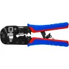 Knipex 97 51 13 kabelių presavimo įrankis, juoda, mėlyna, raudona