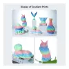 3D spausdinimo filamentas Creality PLA 1,75 mm, 1 kg — Mėlyna/Žalia/Rausva (Creality 3301010424)