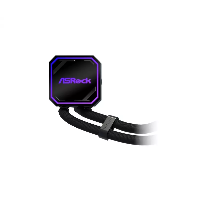 ASROCK Pro 360 ARGB Black 360 mm skystas aušinimas CPU