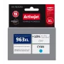 Activejet AH-963CRX rašalo kasetė (HP 963XL 3JA27AE pakaitalas; Premium; 1760 puslapių; 25 ml, žydra)