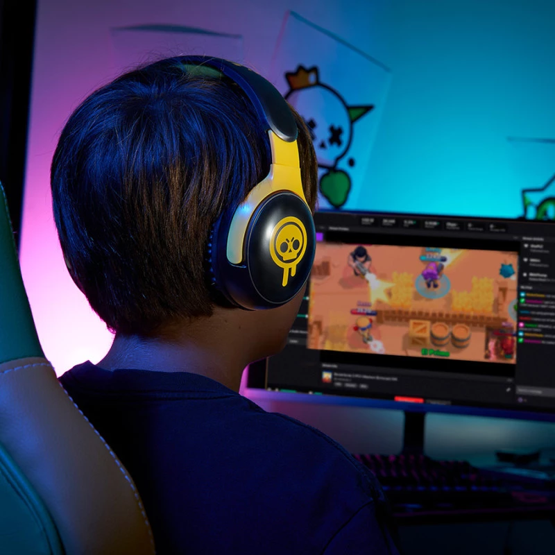 Subsonic Gaming Headset Brawl Stars Drippy Skull