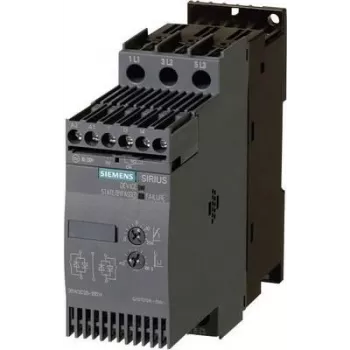 Siemens minkštasis paleidiklis 3RW3036-1BB14, 22 kW (400 V), 45 A