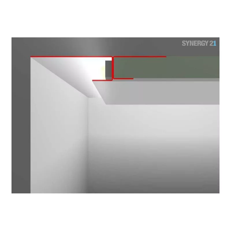 Synergy 21 S21-LED-PR00120 Šviestuvo komplektas su priedais