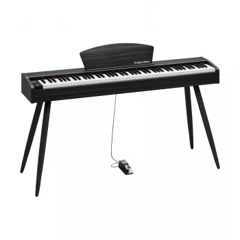 Skaitmeninis pianinas Kruger & Matz KMDP-45P-BK – matinė juoda apdaila, svertiniai klavišai