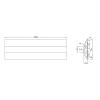 ROLINE kabelinis kanalas TPE Flex, 60 mm, juodas, 1,8 m (19.08.3105)