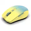 Cian Technology GmbH INCA Mouse IWM-511RS belaidė pelė su Bluetooth ir radijo ryšiu, RGB foninis apšvietimas, geltona