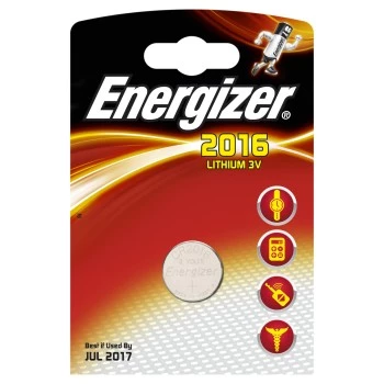 Energizer CR2016 ličio baterija (moneta) 1 vnt.