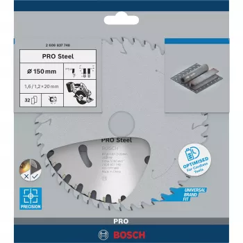 Bosch 2 608 837 748 diskinis pjūklo diskas 15 cm 1 vnt