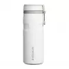 Termosas STANLEY Iceflow Daily usage 470 ml, nerūdijantis plienas, atverčiamas dangtelis, baltas