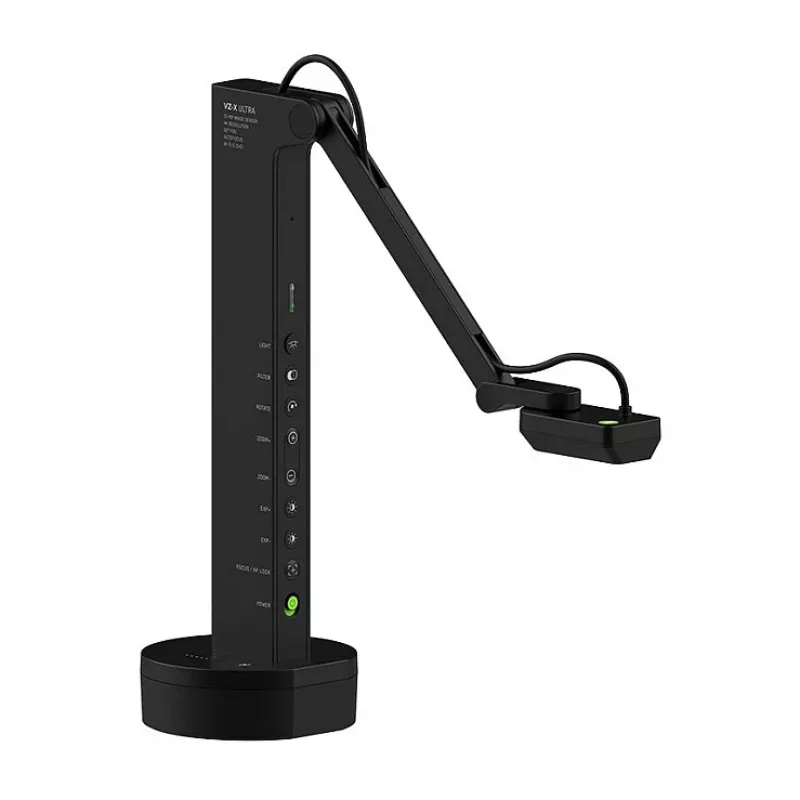 Dokumentų kamera IPEVO VZ-X ULTRA juoda, CMOS 25.4/3.06 mm, 4K 3840×2160, USB/HDMI/Wi‑Fi