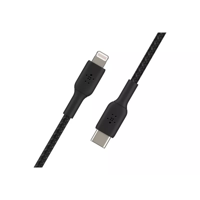 Lightning laidas Belkin CAA004BT1MBK 1m juodas