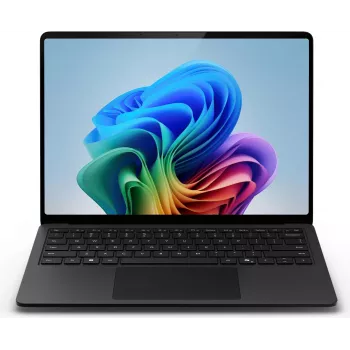 Microsoft Surface Laptop 7 Copilot+ PC Qualcomm Snapdragon X1E-80-100 38,1 cm (15) Liečiamas ekranas 16 GB LPDDR5x-SDRAM 1 TB SSD Wi-Fi 7 (802.11be) Windows 11 Home Juoda (ZYT-00030)