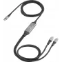 Renkforce USB kabelis USB 2.0 USB-C kištukas Juodas RF-6721084
